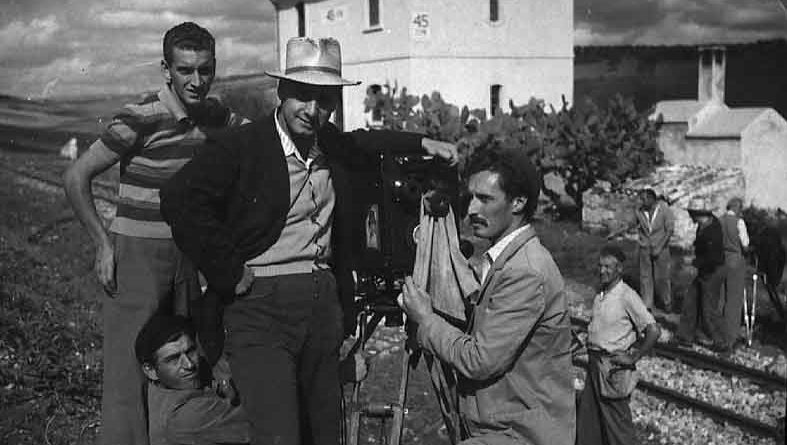 Pietro Germi Set Film Il Cammino della Speranza