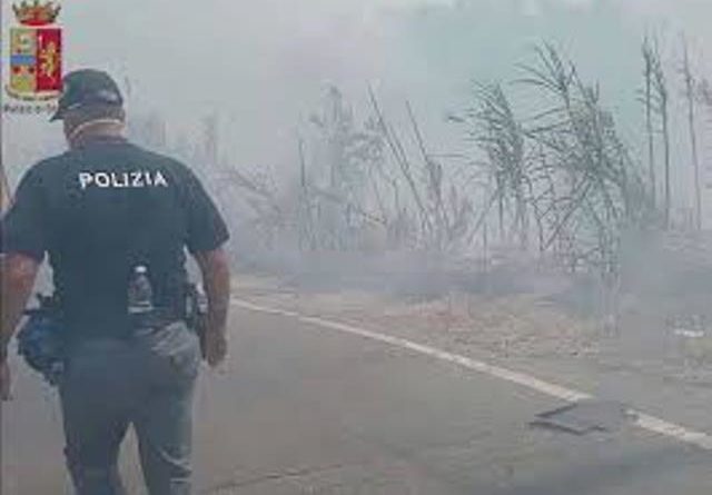 Castilenti incendio