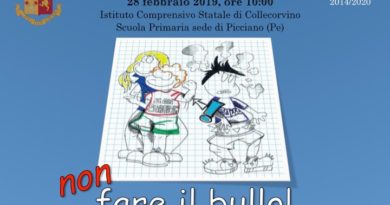 Scuola Collecorvino non fare il bullo