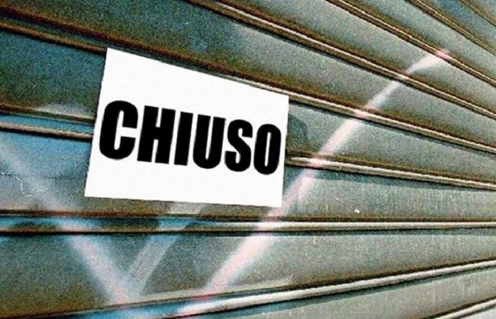 negozio chiuso