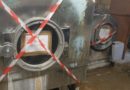 Lavatrice Industriale sotto sequestro Bellante
