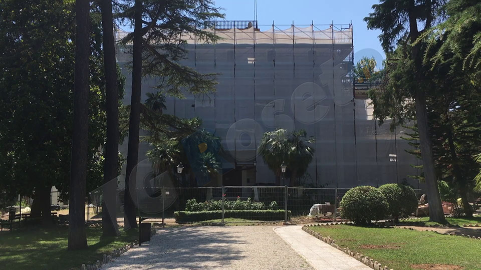 Villa Comunale Roseto Lavori - Giugno 2019