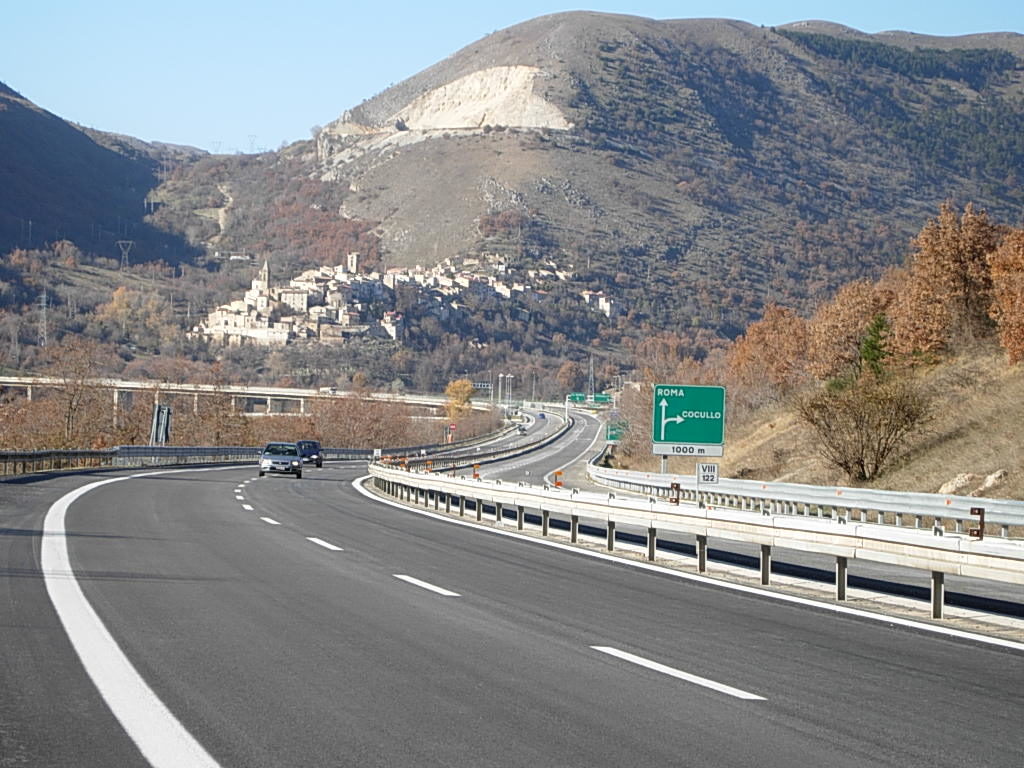 autostrada cocullo