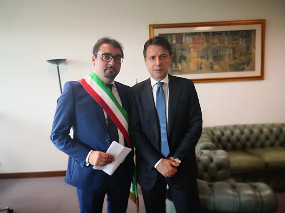 Gianguido D'Alberto e Giuseppe Conte