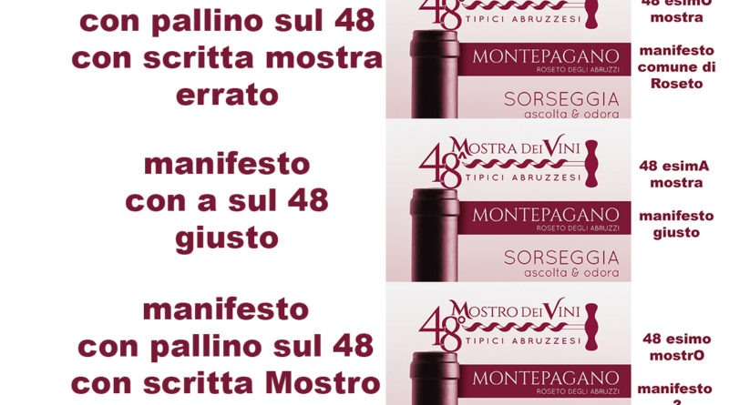 manifesto vini montepagano