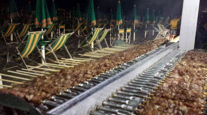 roseto spiaggia arrosticini