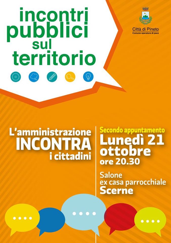 Incontro Pubblico Cittadini Scerne Pineto