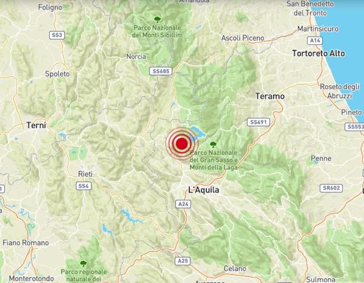 Terremoto Capitignano AQ 12 ottobre 2019