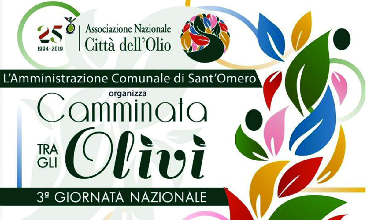 camminata tra gli olivi