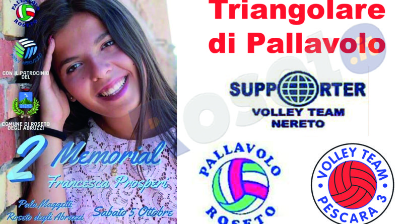 pallavolo roseto triangolare