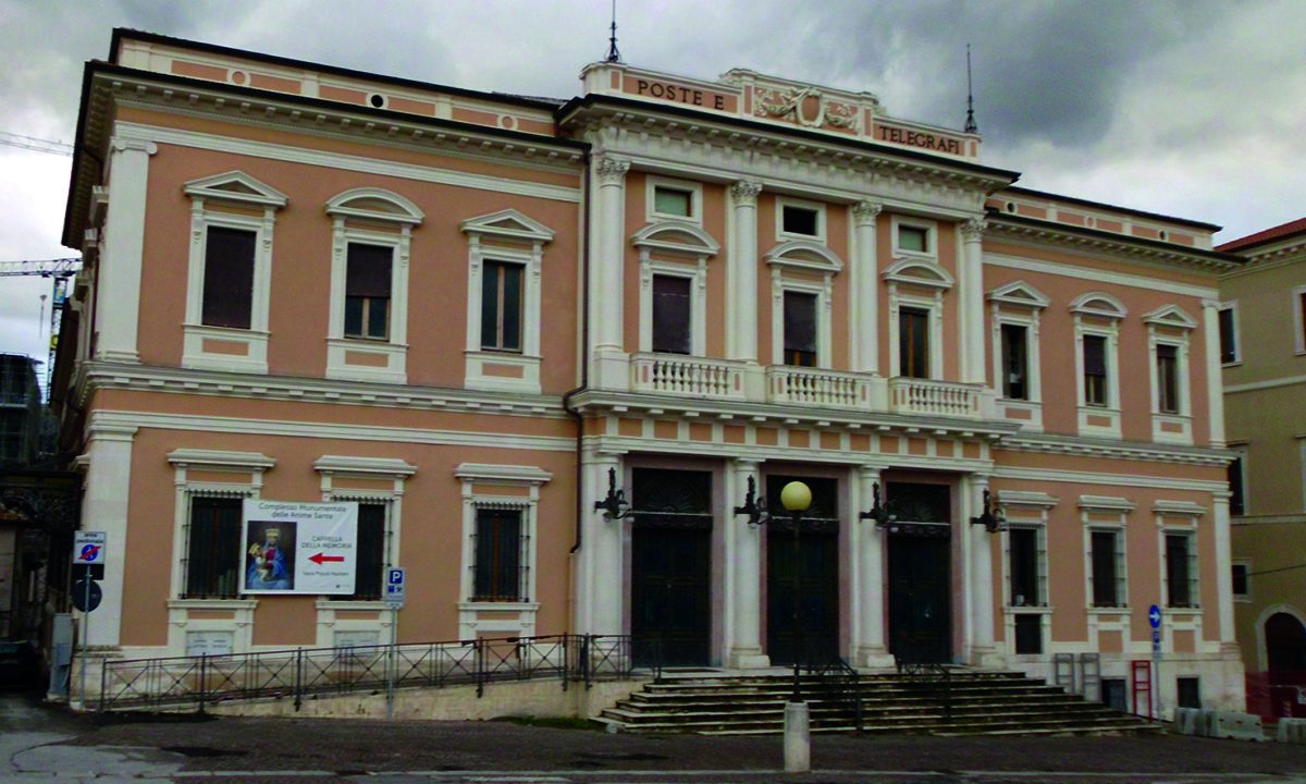 L'Aquila Ex palazzo Poste e telecomunicazioni