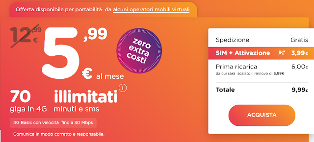 Ho Mobile Offerta