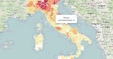 Coronavirus Mappa Italia