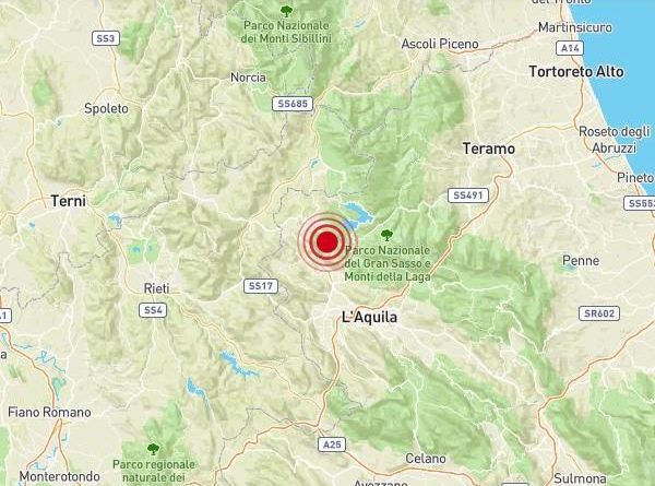 Montereale AQ Terremoto 20 marzo 2020