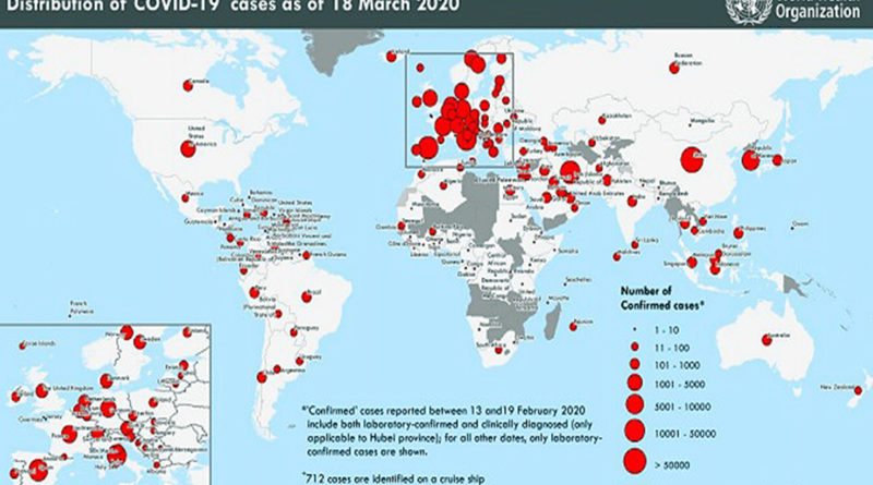 coronavirus mondo