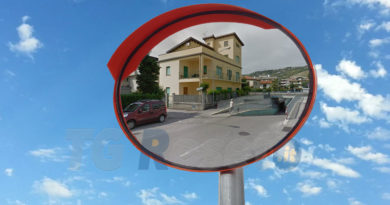 Specchio Stradale Via Emilia Roseto