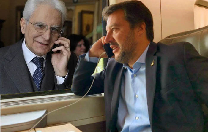 Salvini Mattarella Telefono