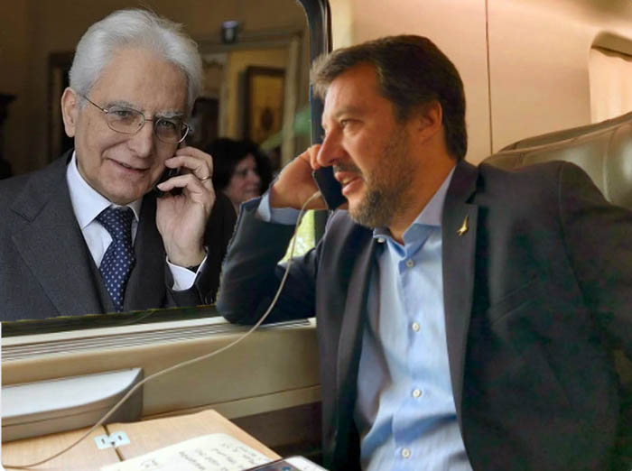 Salvini Mattarella Telefono