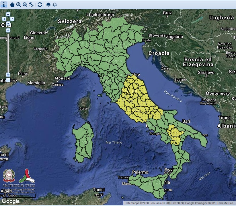 temporali maggio 2020 centro italia