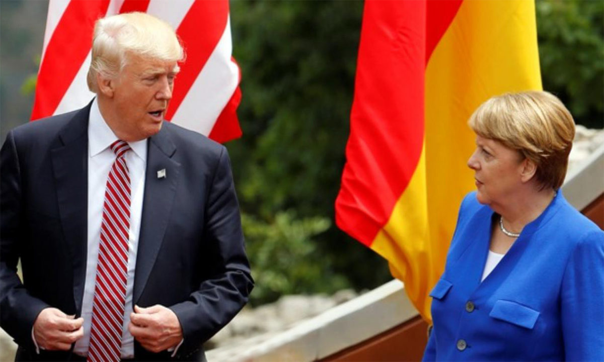 Merkel Trump