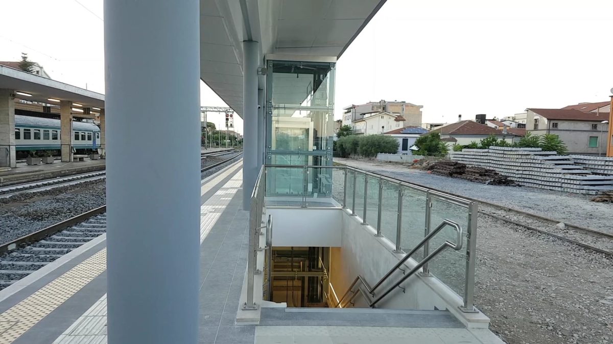 Stazione Giulianova lavori 2020