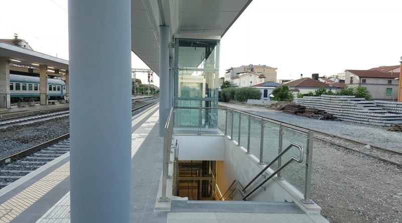 Stazione Giulianova lavori 2020
