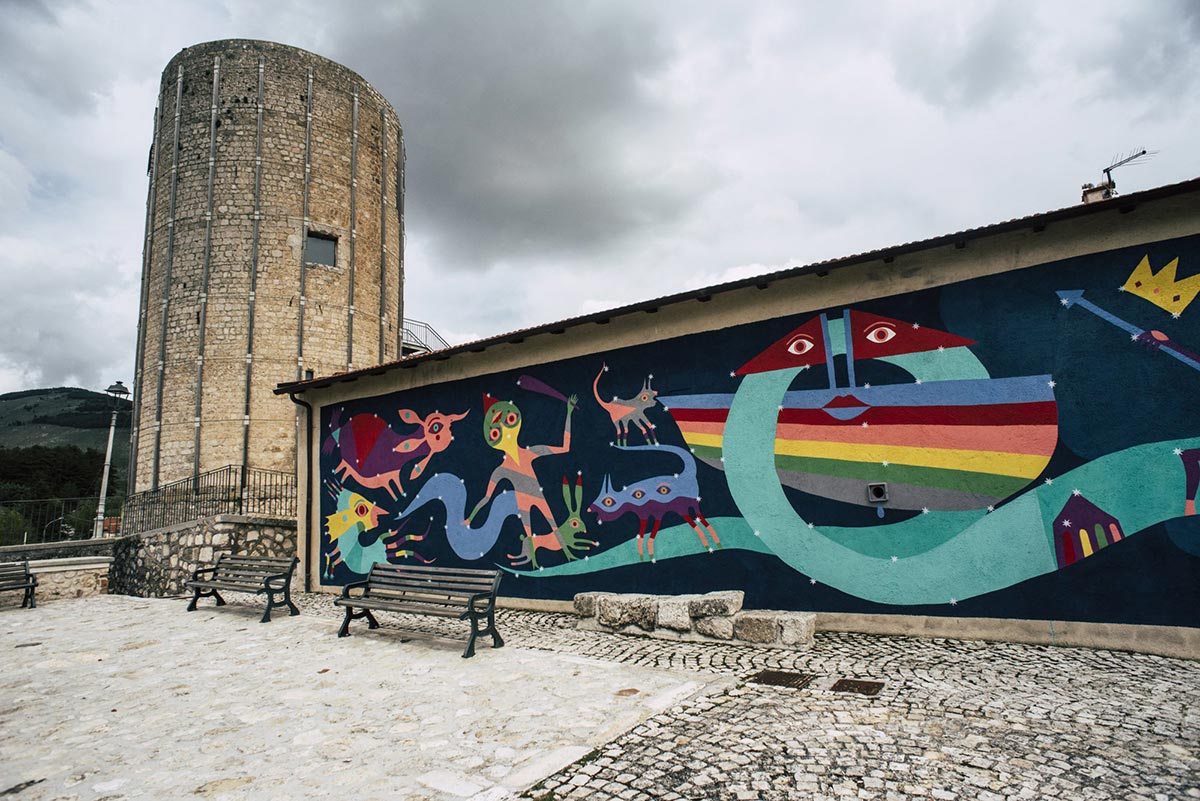 Torre Stelle Aielli Borgo Universo