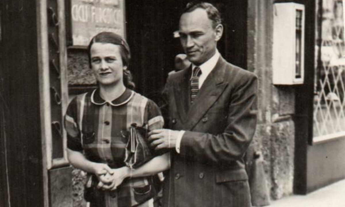 Margarete Wagner e Ignaz Hain