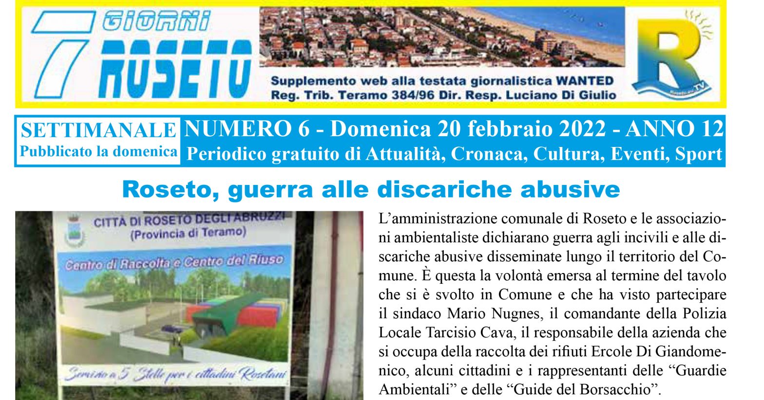 7 giorni roseto