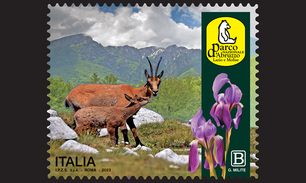francobollo parco abruzzo