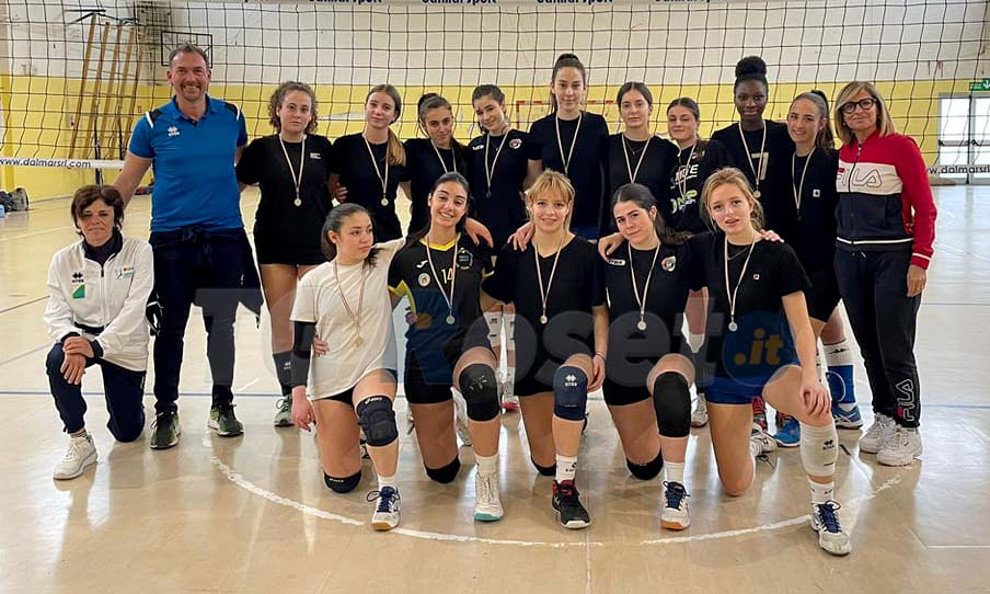 Squadra Pallavolo Liceo Saffo Roseto Teramo Abruzzo