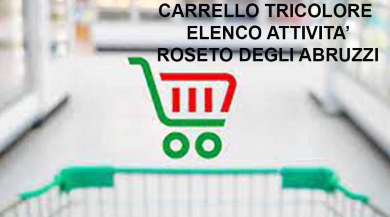 carrello tricolore roseto