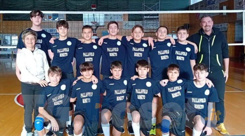 pallavolo roseto squadra maschile under 15