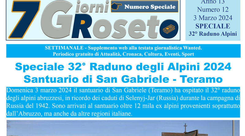 7 giorni roseto speciale alpini