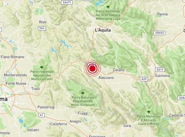 terremoto tagliacozzo 10 apr2024