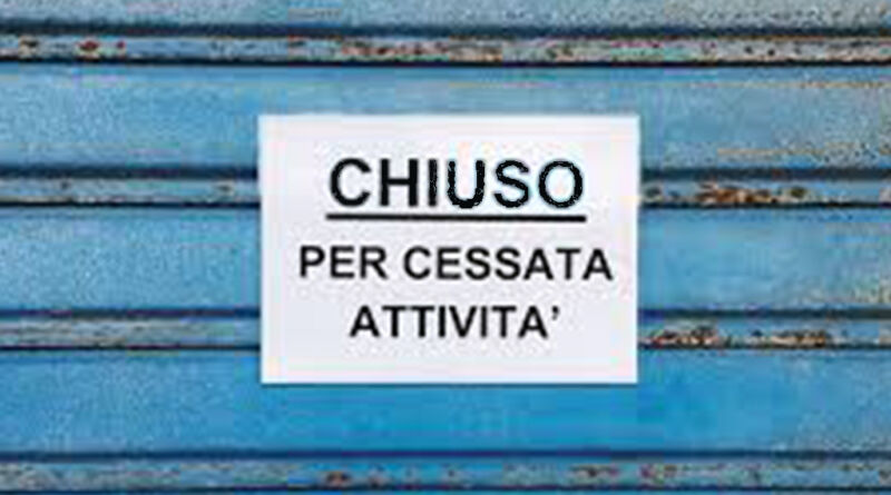 negozio chiuso