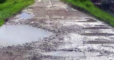 roseto strade dissestate