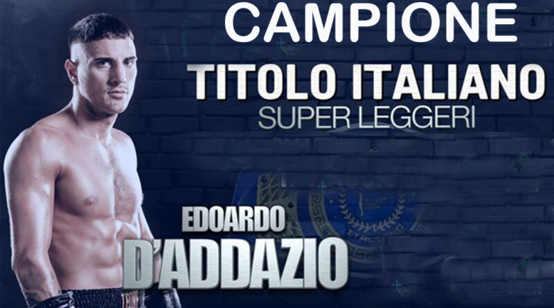 d'addazio giulianova boxe